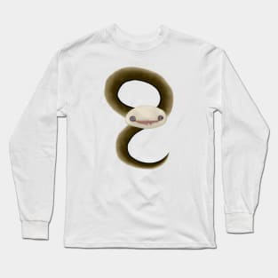 Cute Eel Drawing Long Sleeve T-Shirt